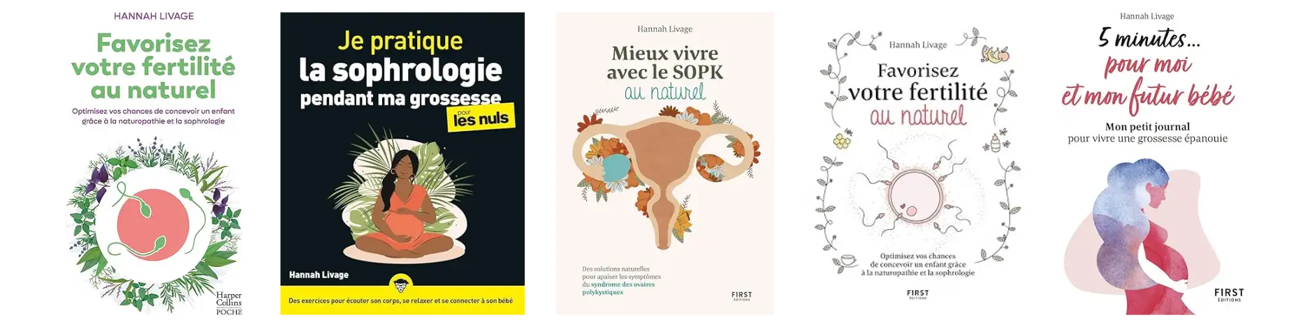Les livres d'Hannah Livage